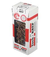 Саморез универсальный 40х4.0мм желт. (уп.200шт) Tech-Krep/Zitar 102245