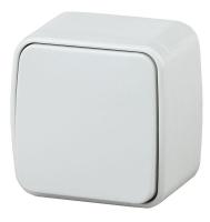 Выключатель 1-кл. ОП Polo 3-101-01 10А 250В IP20 бел. Intro Б0053525