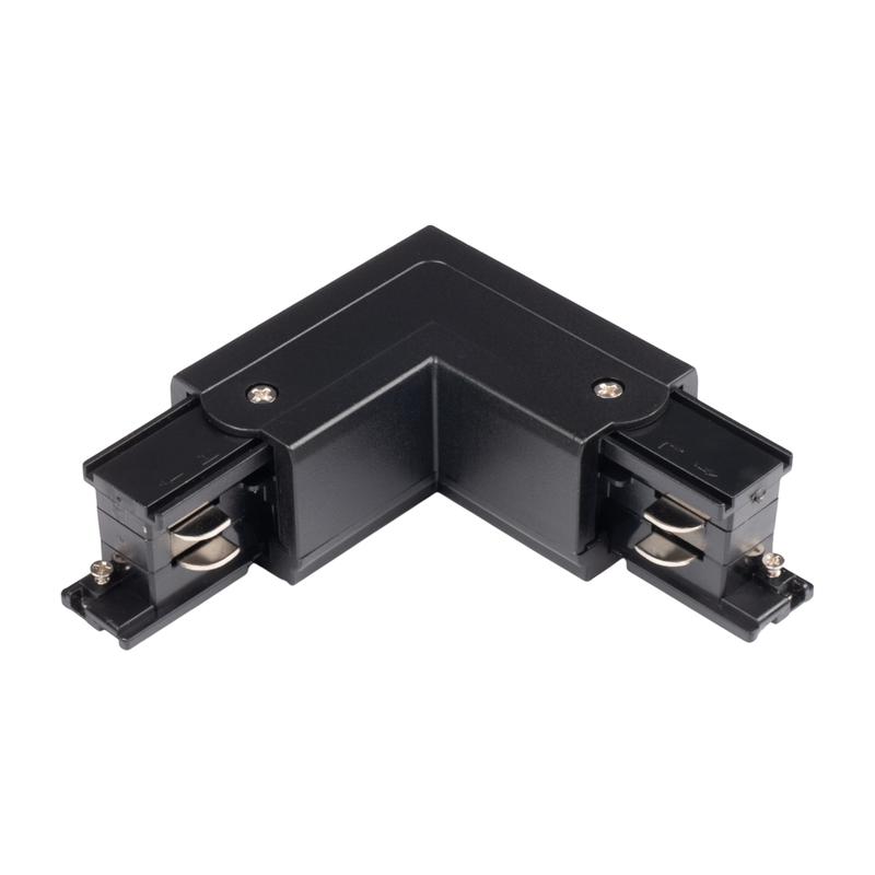 Аксессуар к шинопроводу трехфазному 3P PTR CL-BL OUT коннектор внешний Pro+ черн. JazzWay 5063112