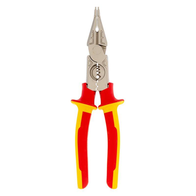 Плоскогубцы многофункциональные диэлектрические 238мм со съемником Kranz KR-12-4657-3