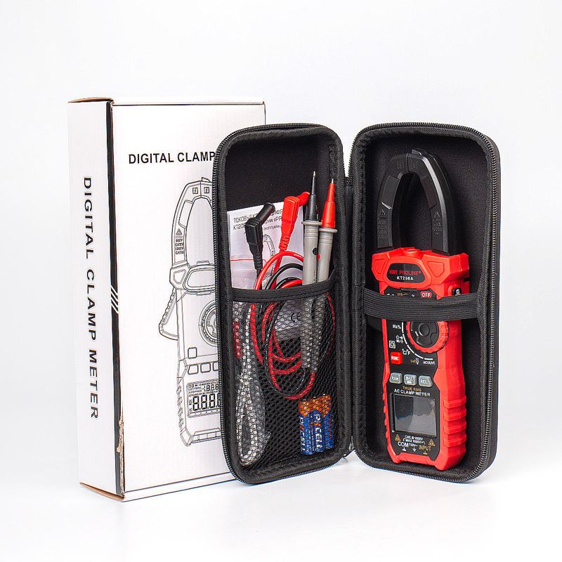 Клещи токовые цифровые KT 208А "PROLINE" КВТ 79131