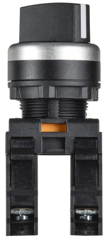 Переключатель 2 полож. 1НО+1НЗ черн. MASTER IEK MI-SW60-11X2-3-24-2-K02
